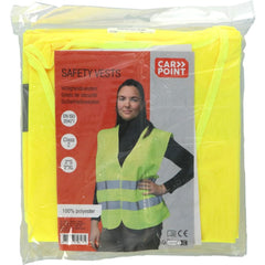 Kit combinato di gilet di sicurezza Carpoint: 2 x Small + 2 x Extra Large 