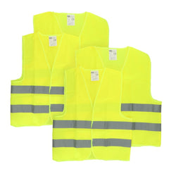 Kit combinato di gilet di sicurezza Carpoint: 2 x Small + 2 x Extra Large 