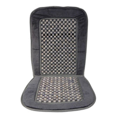 Cuscino coprisedile Carpoint Deluxe con perline in legno, grigio 