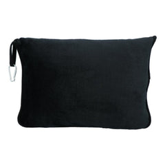Coperta da viaggio e cuscino da viaggio Carpoint, nero, 2 in 1 