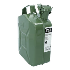Tanica carburante Carpoint da 5 litri in metallo verde, omologata UN 