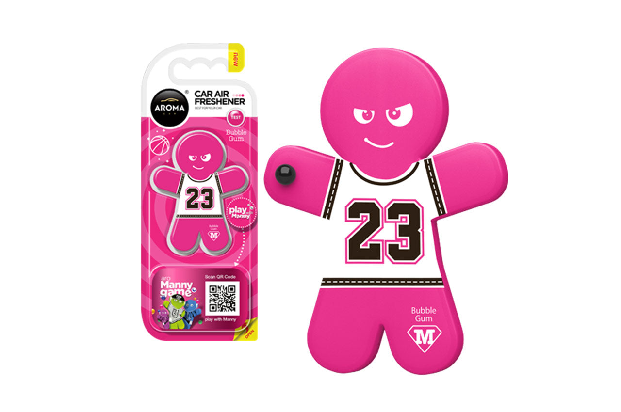 Aroma Car Manny deodorante per auto con profumo Bubble Gum