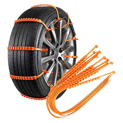 Cinghie antislittamento universali per pneumatici 920 mm – 10 pz. per neve, ghiaccio e strade scivolose 