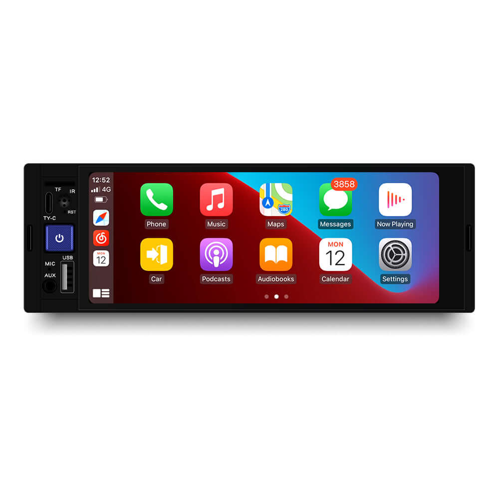 Universale - autoradio 1-DIN da 6,86" con Apple CarPlay e Android Auto – Carmediaeurope.com