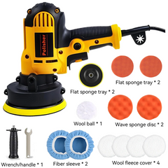 Lucidatrice rotativa 700W da 5" – Velocità variabile 0-3600 RPM 