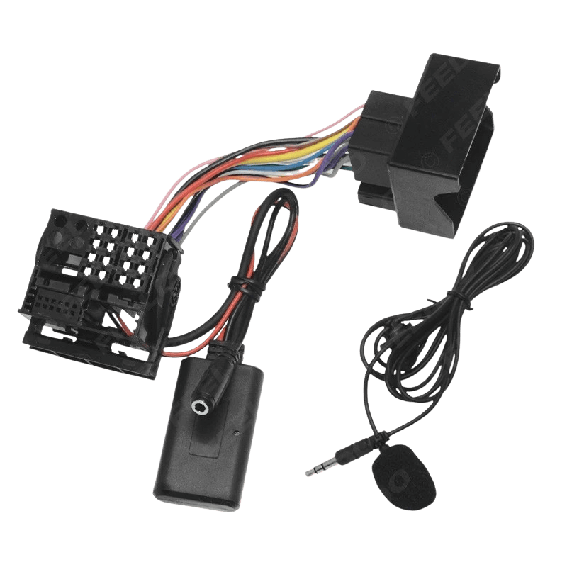 Bluetooth-adapter – Opel-connector en microfoon voor (Astra, Zafira en Tigra) voor draadloze audio en handsfree bellen.