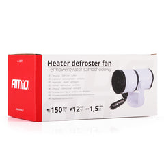 Riscaldatore auto 12V 150W con ventola e sbrinatore 