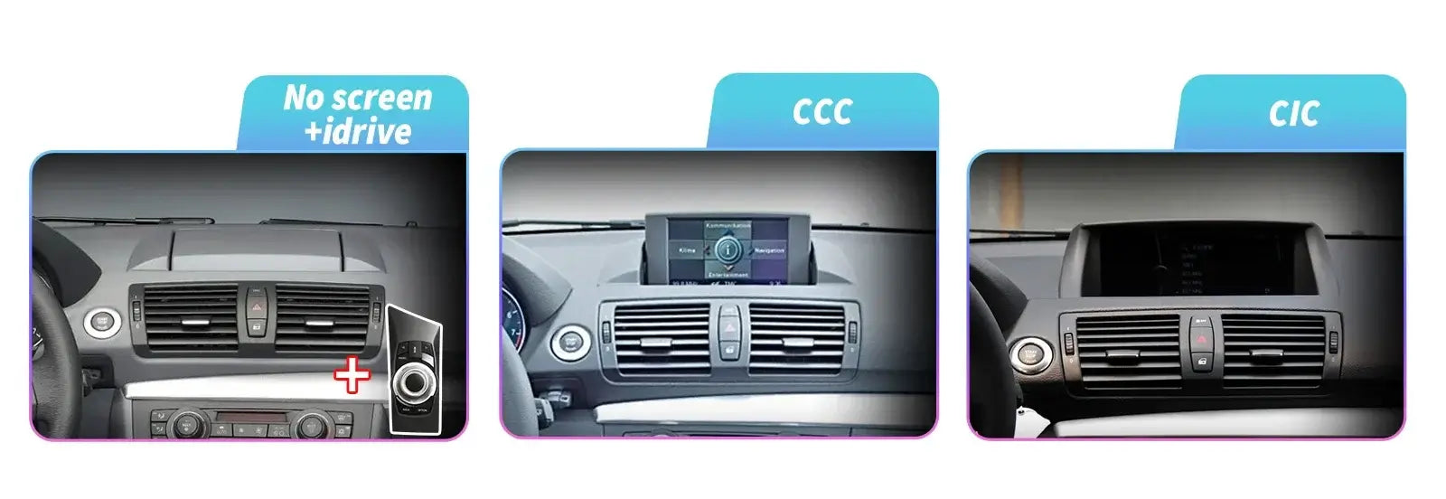 BMW Serie 1 05-12 - Radio 10,25" con Apple CarPlay e Android Auto – Carmediaeurope.com