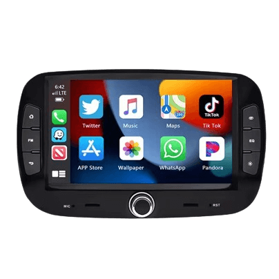 Fiat 500 16-19 - Autoradio da 7" con Apple CarPlay e Android Auto – Carmediaeurope.com