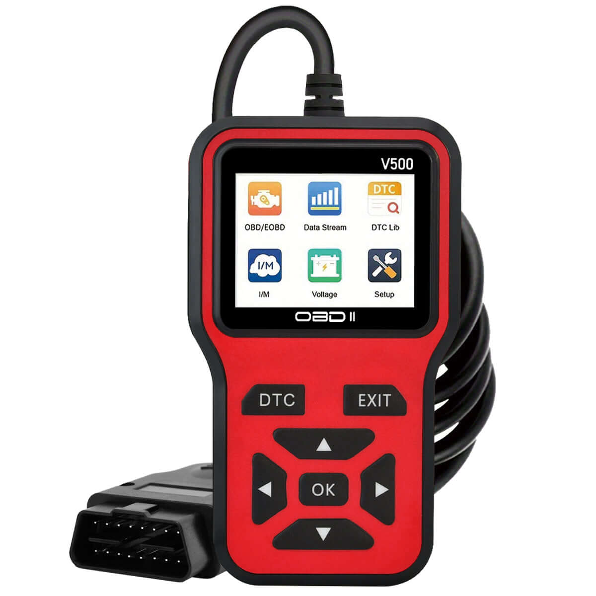 Strumento diagnostico OBD2 – lettore codici guasto per auto (universale) 