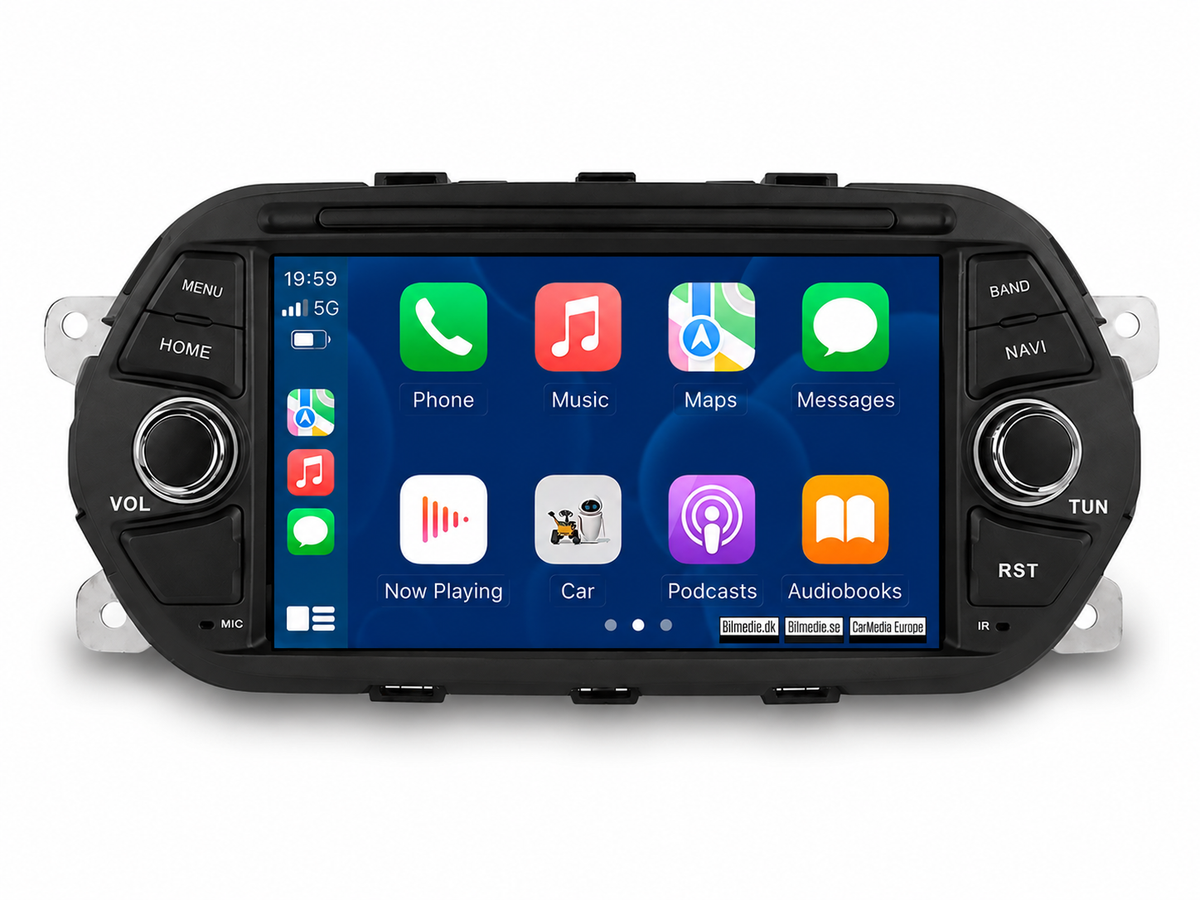 Fiat Tipo 15-19 - Radio 7" con Apple CarPlay e Android Auto