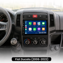 Fiat Ducato 07-15 – Radio 7" con Apple CarPlay e Android Auto