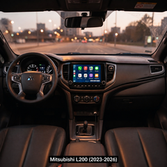 Mitsubishi L200 2023-2026 - autoradio da 10,1" con Apple CarPlay e Android Auto 