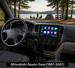 Mitsubishi Space Gear 1997-2007 - autoradio 9" con Apple CarPlay e Android Auto 