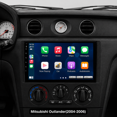 Mitsubishi Outlander 2004-2006 - autoradio 9" con Apple CarPlay e Android Auto 