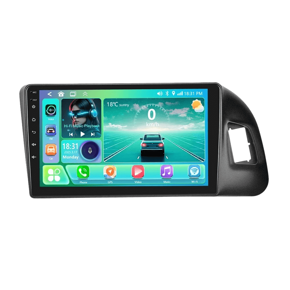 Audi Q5 09-17 - 9" Radio m. Apple CarPlay og Android Auto med moderne skærm og funktioner.