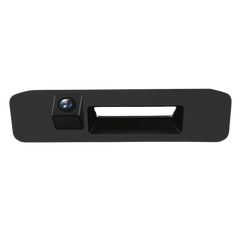 Telecamera posteriore per Mercedes Vito (1080p) con design impermeabile, montata nel portellone posteriore.