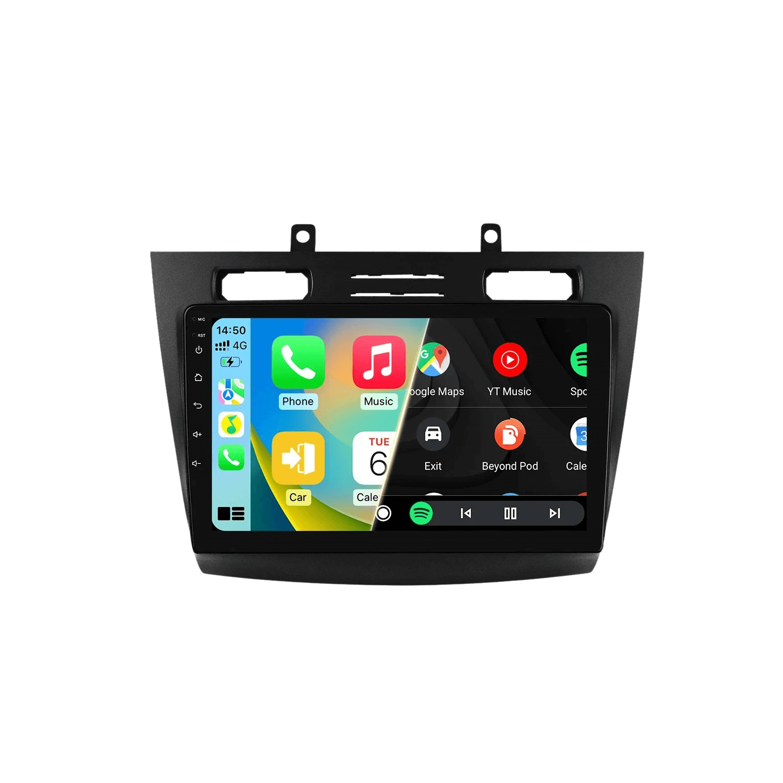 Ford Transit 05-14 - 9" Radio m. Apple CarPlay og Android Auto – Bilmedie.dk