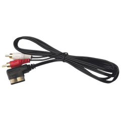 Cavo adattatore da AMI a RCA maschio – 1,2 metri (rosso e bianco) con connettore AMI e due connettori RCA maschio.