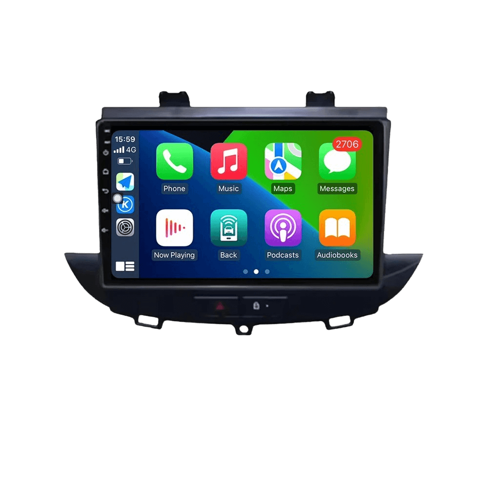 Opel Grandland/Crossland 16-20 - 9" Radio m. Apple CarPlay og Android Auto – Bilmedie.dk
