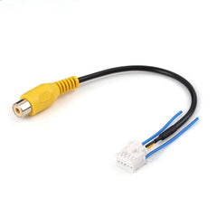 Adattatore video con antenna – per radio Bilmedie, con connettore video RCA giallo per telecamere per auto.