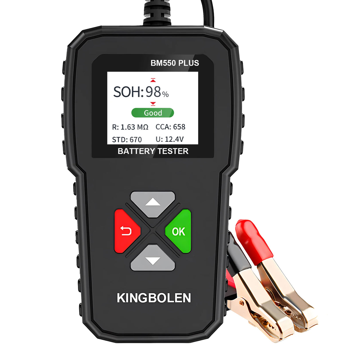 Tester batteria BM550 Plus 6V/12V/24V – 100-2000 CCA 
