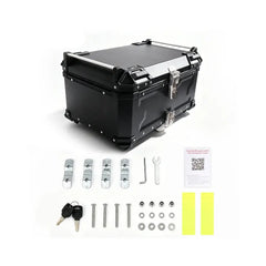 Top case per moto 45L – Baule impermeabile con piastra di montaggio 