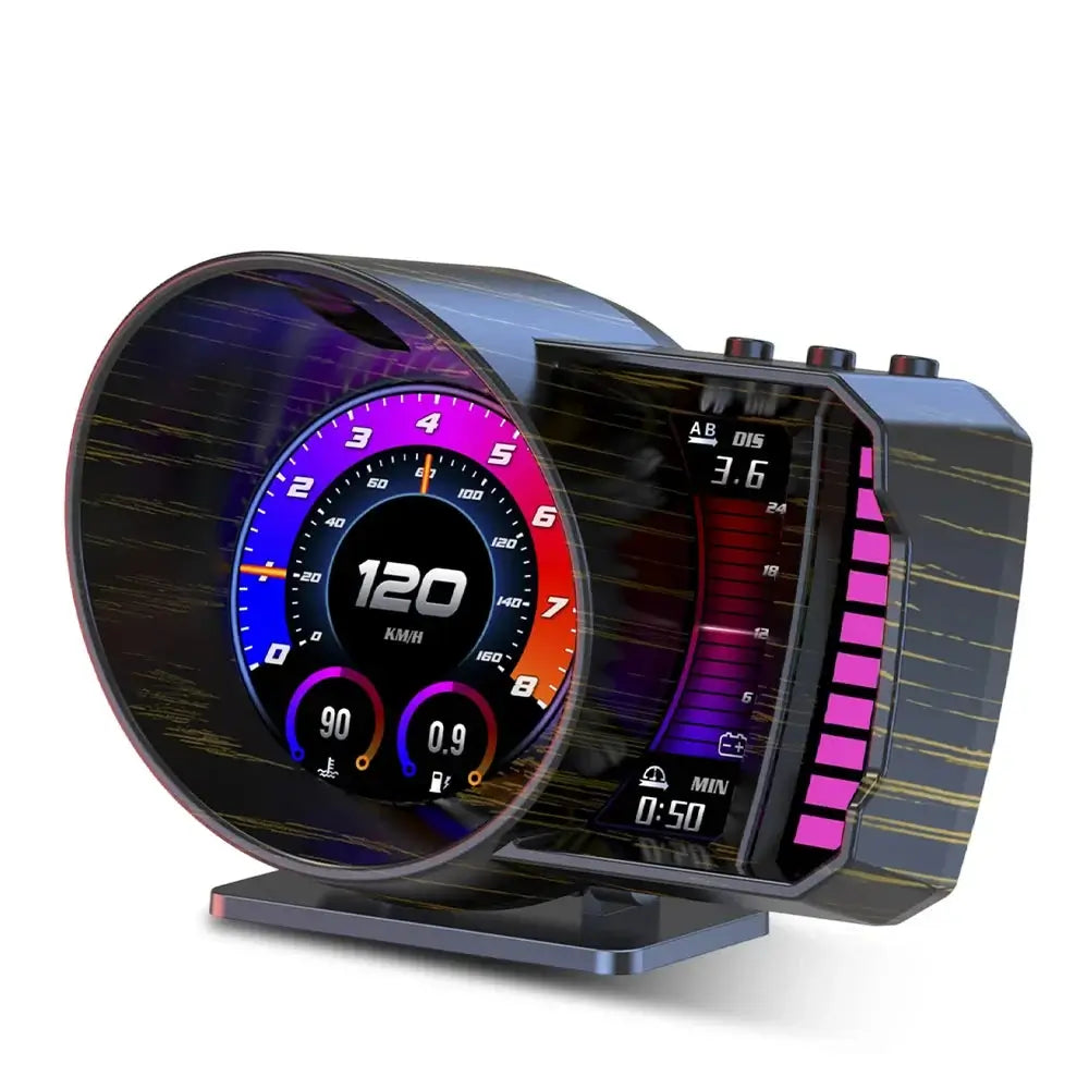 Display Head-Up (HUD) da 3,5" per auto – tachimetro digitale con OBD2 