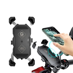 Supporto smartphone per moto con ricarica wireless da 15W 