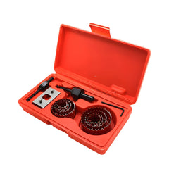 Set di seghe a tazza 19-64 mm – 8 pezzi con punta di centraggio e adattatore 