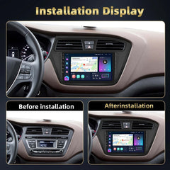 Hyundai I20 14-19 - 9" Radio m. Apple CarPlay og Android Auto – Bilmedie.dk