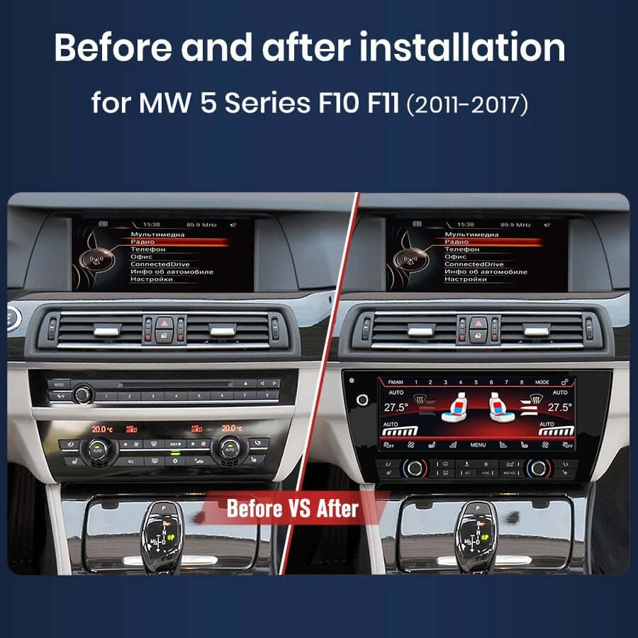 BMW F10 - 10,25" digitalt klimapanel – Bilmedie.dk