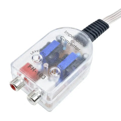 Convertitore High to Low a 2 canali – adattatore uscita linea RCA per autoradio 