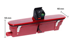 Telecamera posteriore per Opel Combo (2011–2017) e Fiat Doblo (2010–) – telecamera freno a 720P con vista multiangolo a 180° 