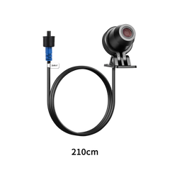 Dashcam per moto 1080P HD – Telecamera anteriore e posteriore con DVR e WiFi 