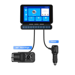 Schermo auto portatile da 3,97" per telecamera di retromarcia 