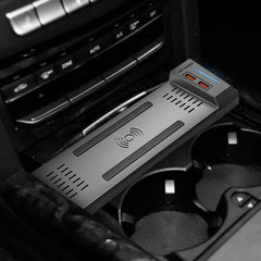 Mercedes-Benz Classe E W212 caricatore wireless per smartphone 15W con luce ambientale 