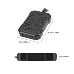 Dashcam per moto 1080P HD – Telecamera anteriore e posteriore con DVR e WiFi 