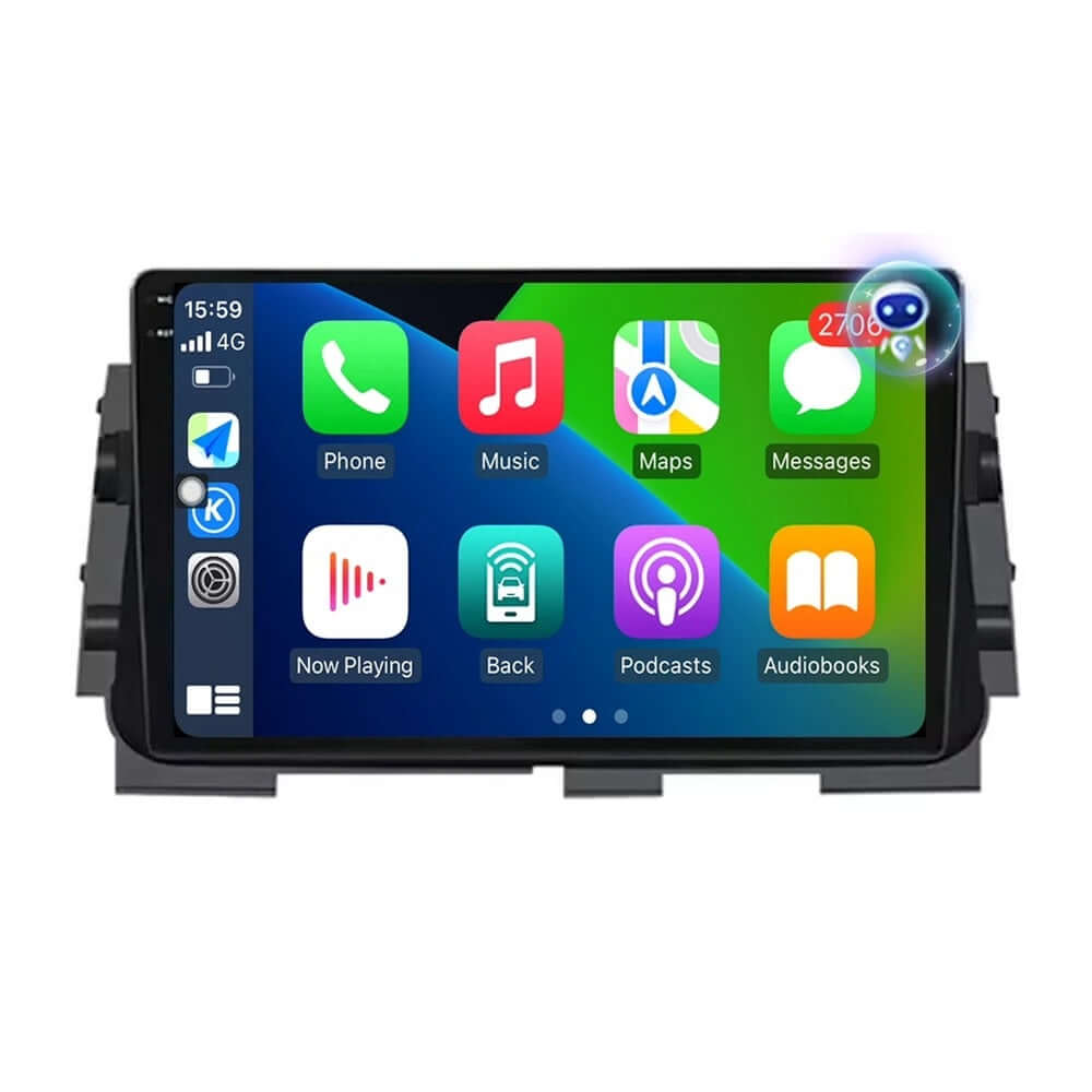 Nissan Micra 16-20 - 10,1" Radio m. Apple CarPlay og Android Auto – Bilmedie.dk