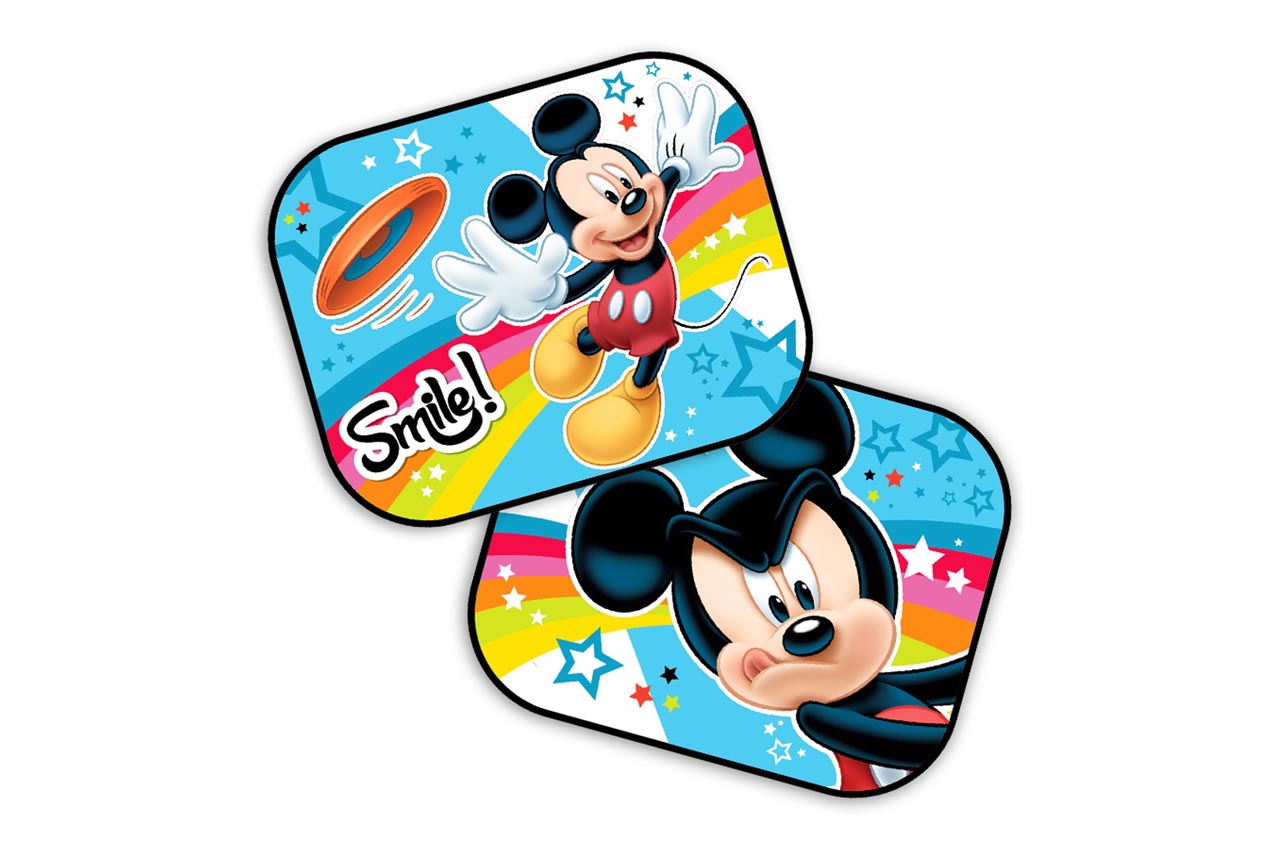 Parasole per auto con colorato design Mickey, 44 x 35 cm