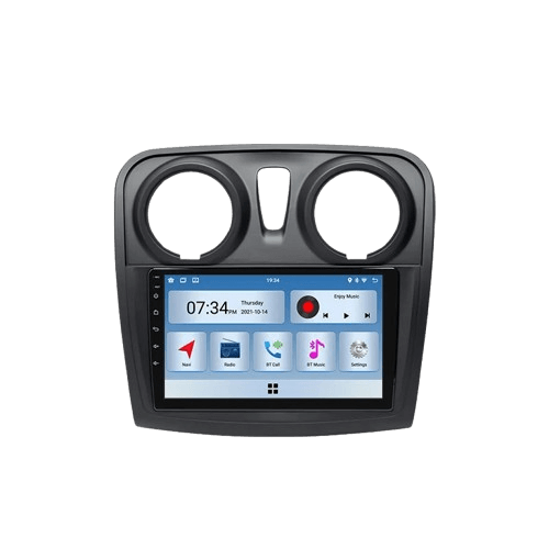 Dacia Logan/Sandero - 9" Radio m. Apple CarPlay og Android Auto – Bilmedie.dk