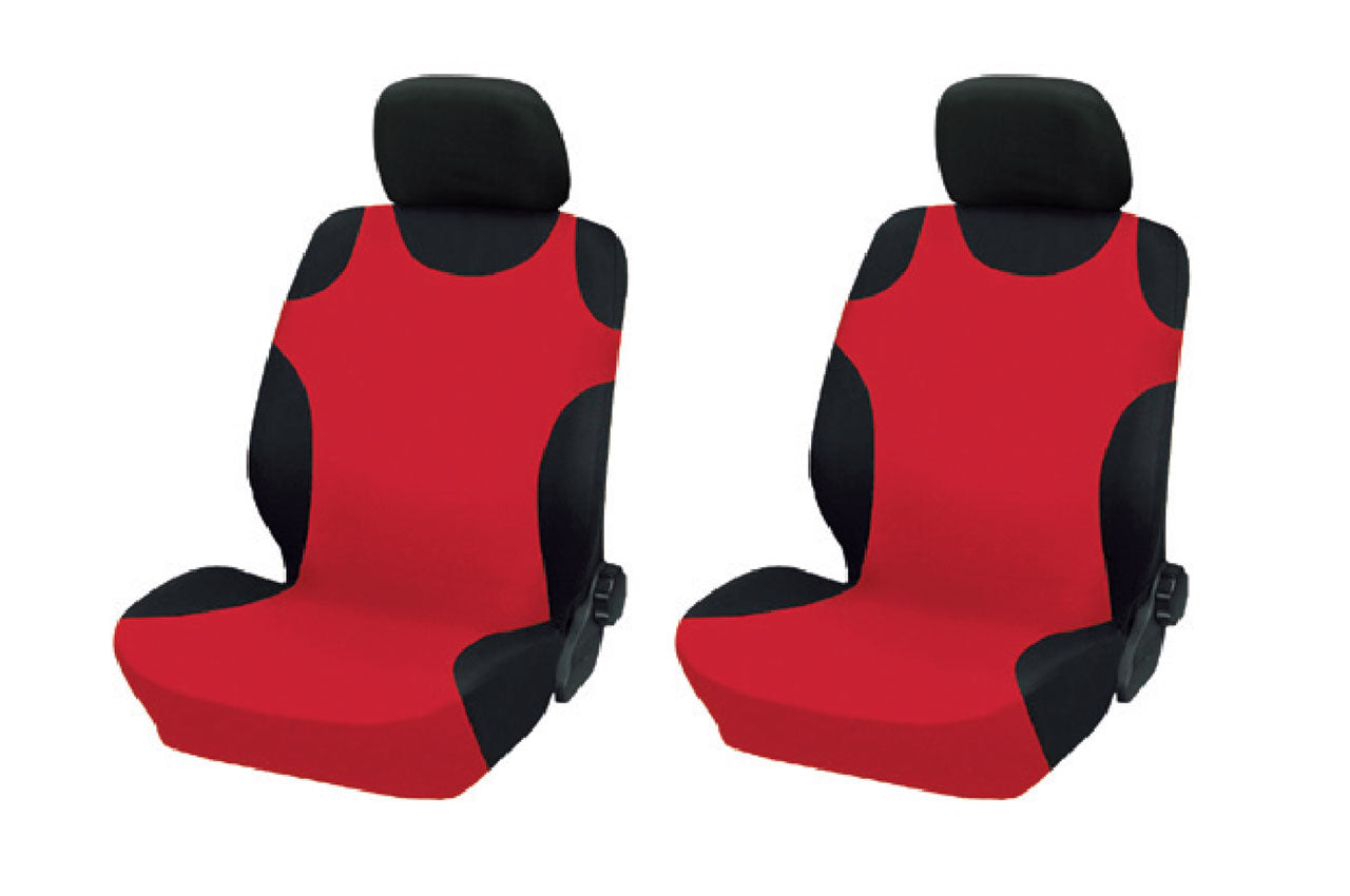 Coprisedili auto rossi, 2 pezzi