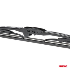 Vinduesvisker med metalramme og U-krog