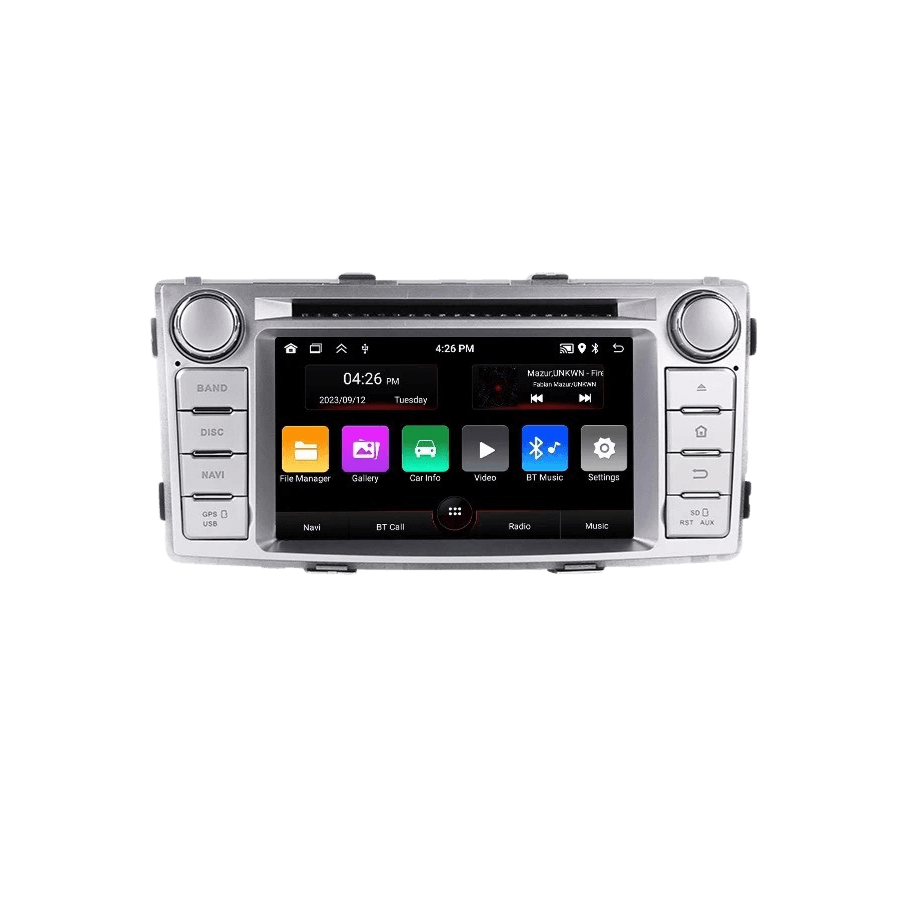 Toyota Hilux 12-15 - autoradio da 7" con Apple CarPlay e Android Auto – Carmediaeurope.com