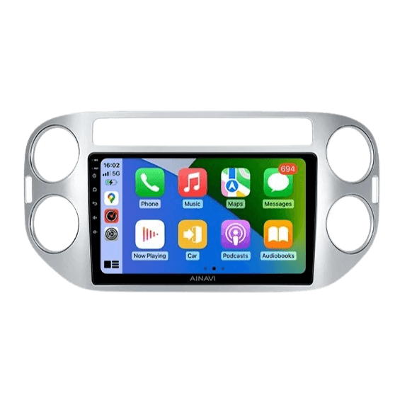VW Tiguan/Golf Plus 06-16 - 9" Radio m. Apple CarPlay og Android Auto – Bilmedie.dk