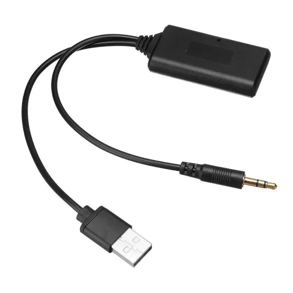 Adattatore Bluetooth AUX per auto – USB 5V wireless jack 3,5 mm universale 