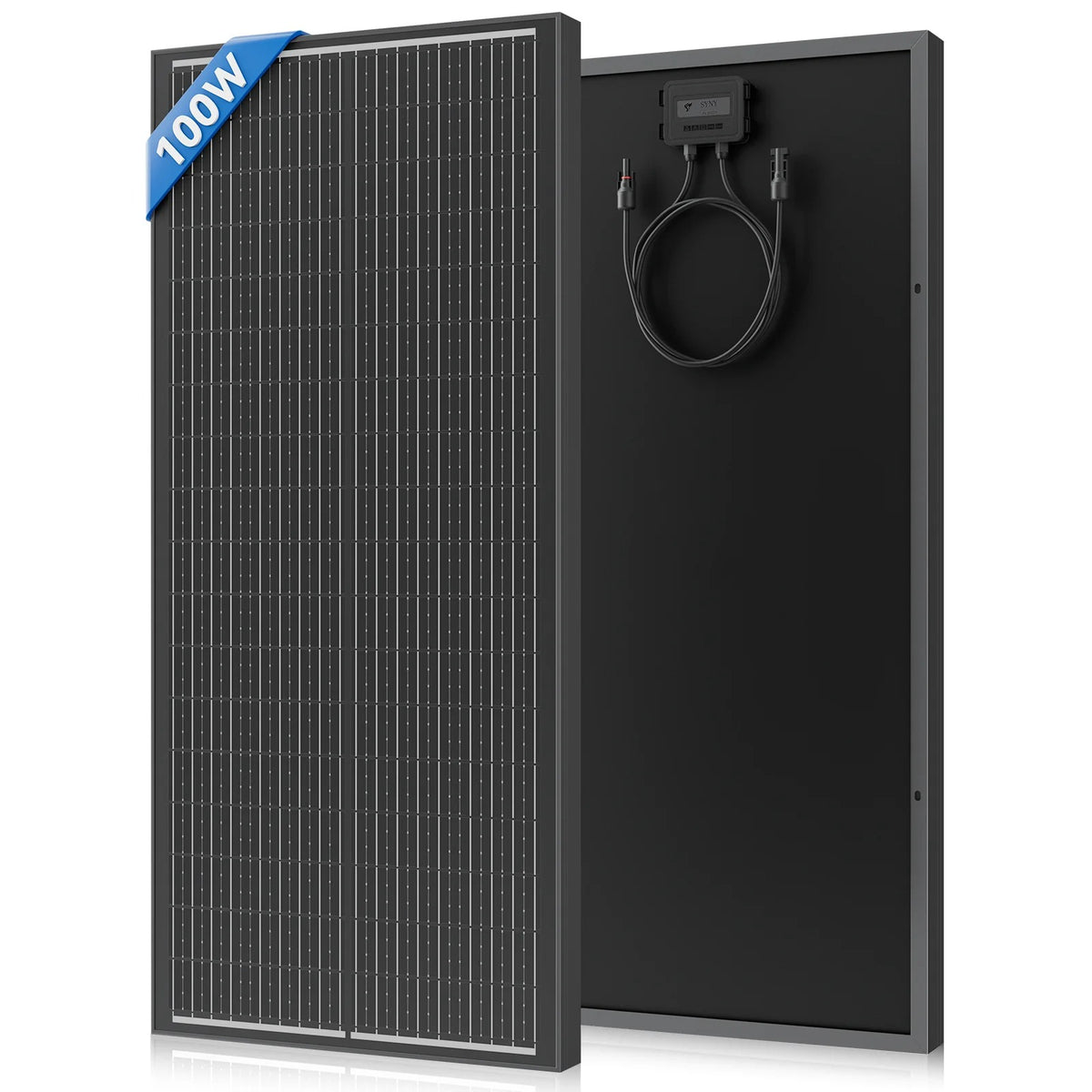 Pannello solare da 100W – 2 pannelli solari monocristallini (200W totali) 