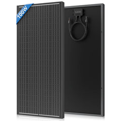 Pannello solare da 100W – 2 pannelli solari monocristallini (200W totali) 