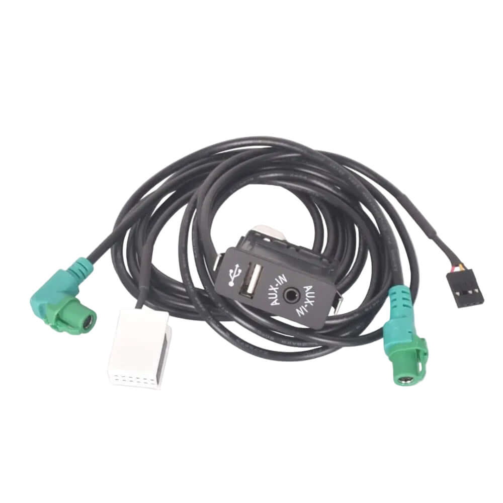 Adattatore USB AUX BMW per E60 E90 E70 e altri modelli – interfaccia 12 pin 