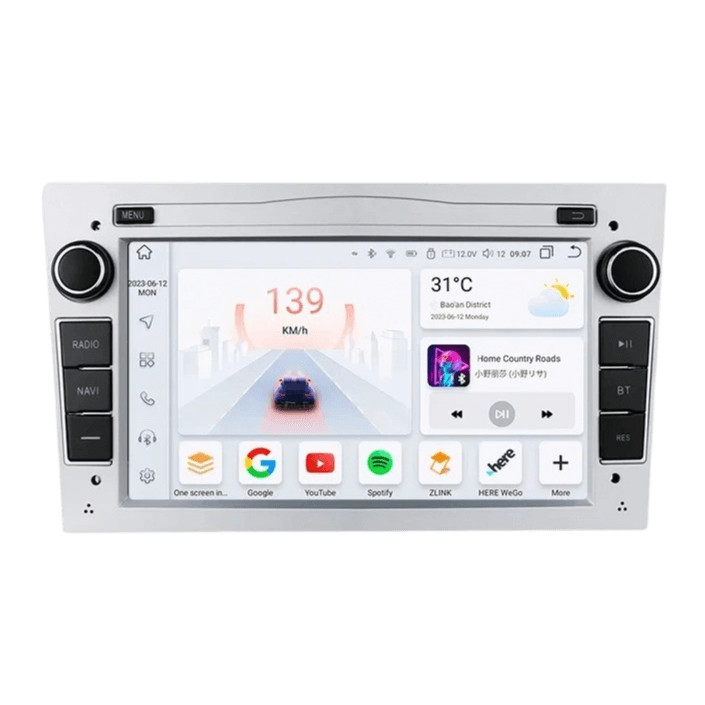 Opel - 7" Radio m. Apple CarPlay og Android Auto – Bilmedie.dk